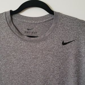 NIKE DRI-FIT Sport Shirt Gray sz. Large